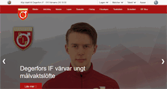 Desktop Screenshot of degerforsif.se